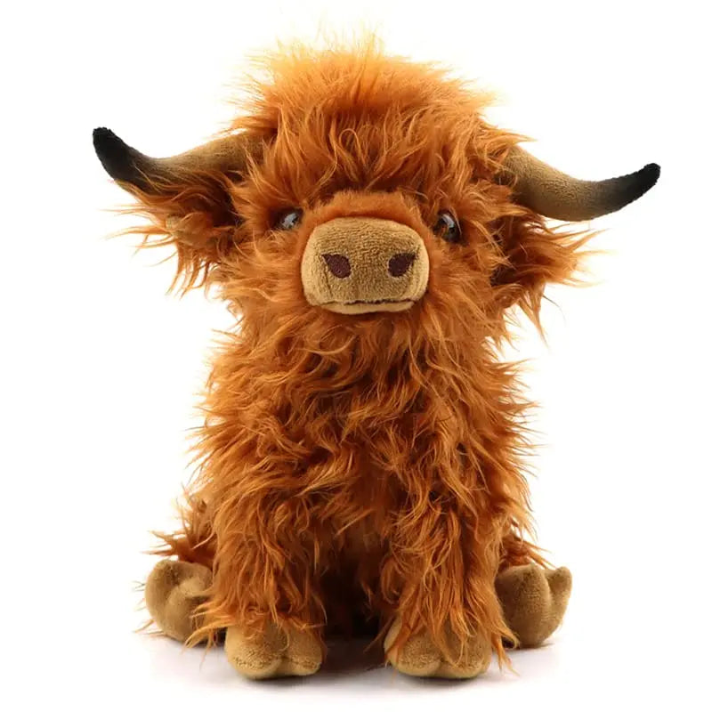 HighlandHug Plush Cow – 25cm Soft Stuffed Toy