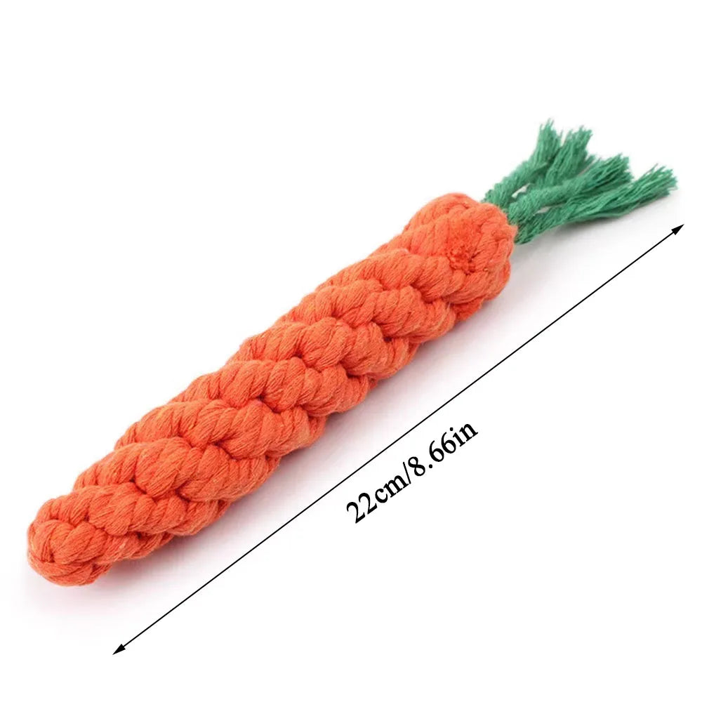 Carrot Rope Dog Toy